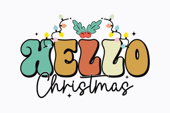 Christmas Hello Christmas Retro Svg Review