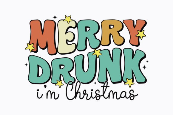 Christmas Merry Drunk I m Retro Svg Review
