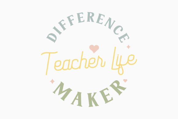 Difference Maker Retro Teacher Svg Review