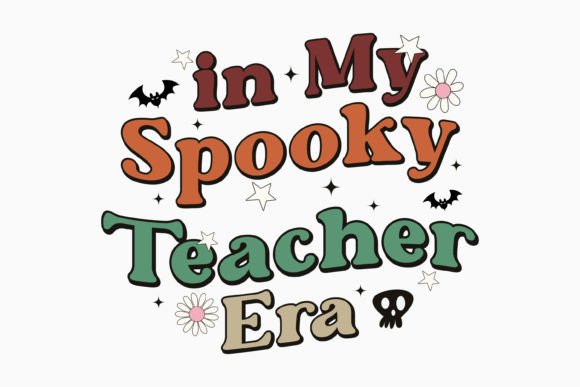 Halloween in My Spooky Teacher Retro Svg Review