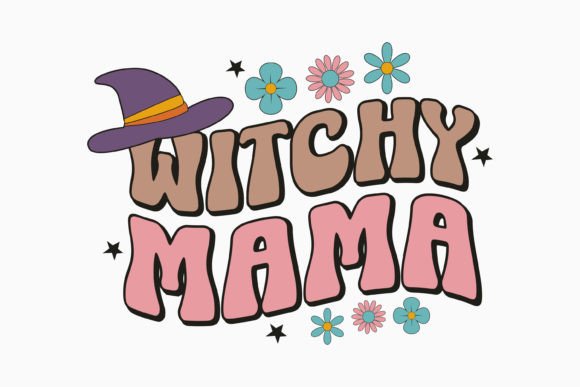 Witchy Mama Halloween Retro: A Designer's Stitch Test